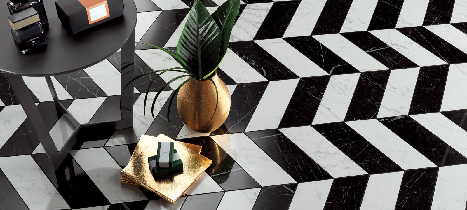Minoli - Marvel Nero Marquina Porcelain Matt, 30 x 60cm (VC03266)