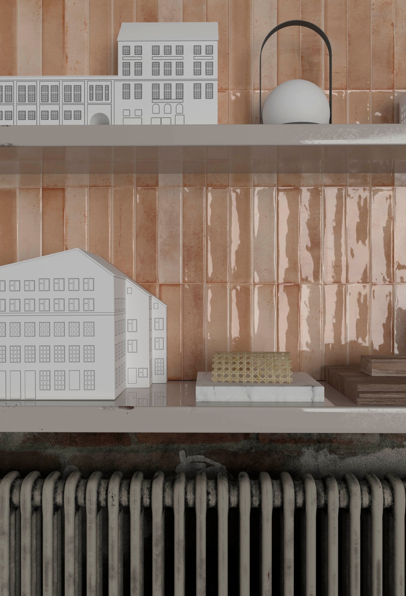 Artisan Cipria Gloss, 25 x 60cm - Tiles & Stone To You