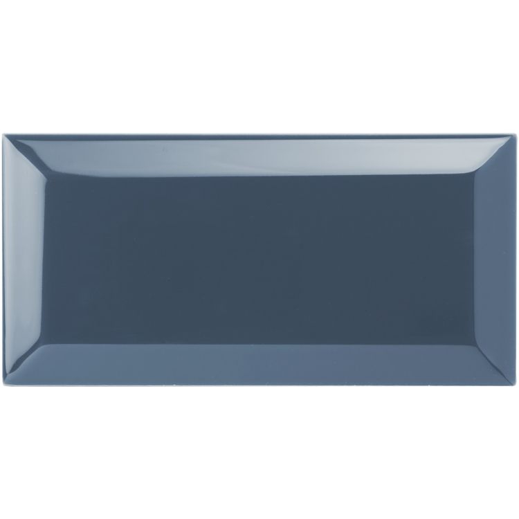 Original Style - Ascot Blue Metro Bevelled Tile, 15 x 7.5cm (IM-0030183)