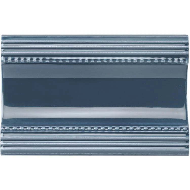 Original Style - Ascot Blue Plain Cornice, 15.2 x 7.5cm (IM-0030084)