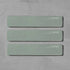 Bert & May - Fennel Glazed Skinny Metro Tile, 5 x 25cm - Tiles & Stone To You