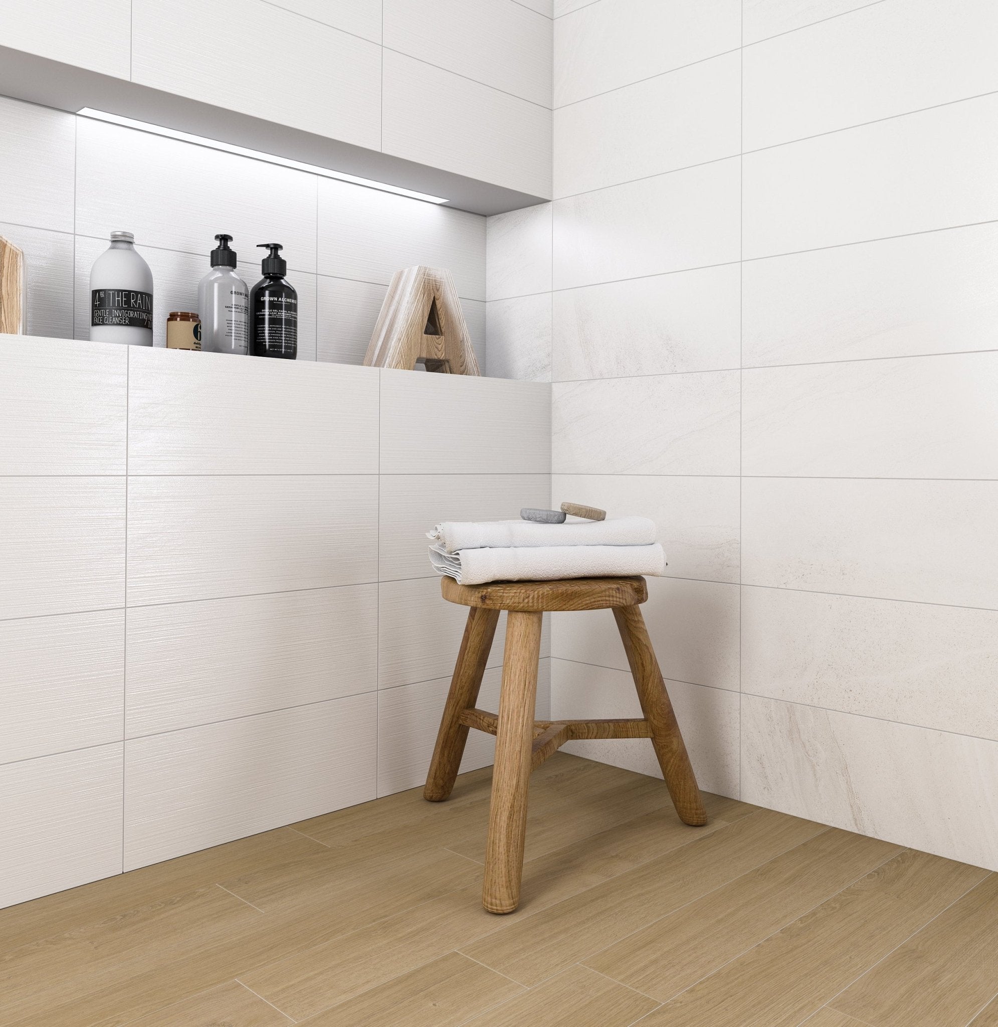 Best Ultra White Ceramic, 25 x 60cm - Tiles & Stone To You