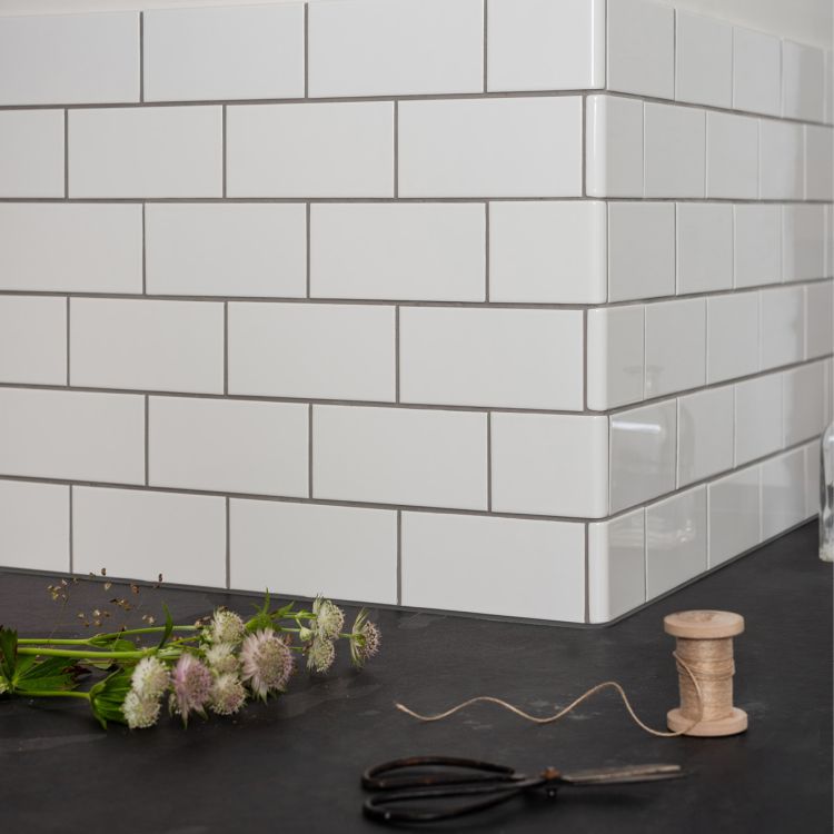 Original Style - Brilliant White Half Tile, 15.2 x 7.5cm (IM-0020174)