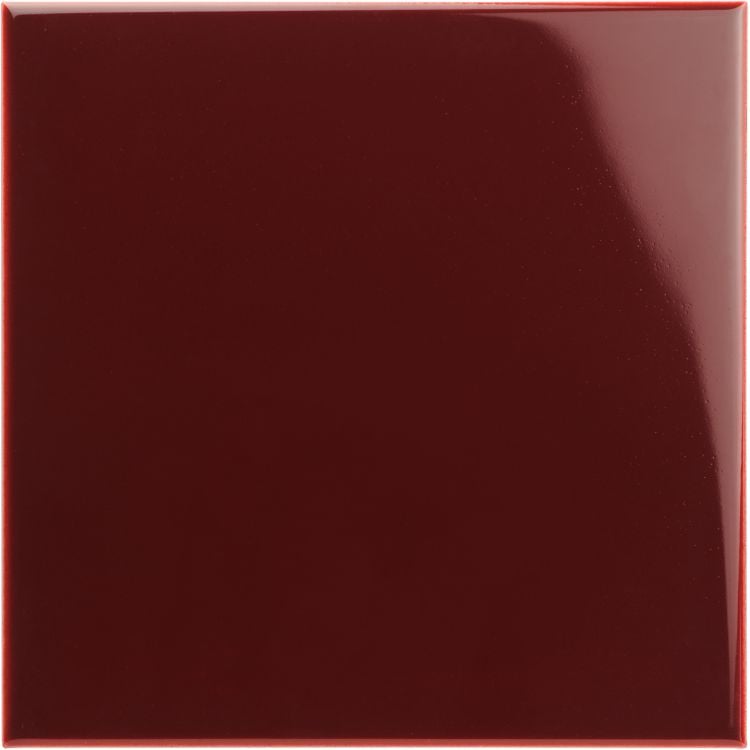 Original Style - Burgundy Field Tile, 15.2 x 15.2cm (IM-0006715)
