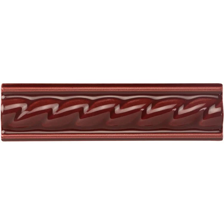 Original Style - Burgundy Rope Moulding, 15.2 x 4cm (IM-0014048)