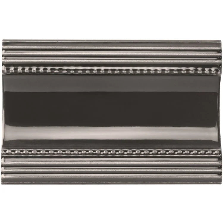 Original Style - Charcoal Grey Plain Cornice, 15.2 x 7.5cm (IM-0008678)