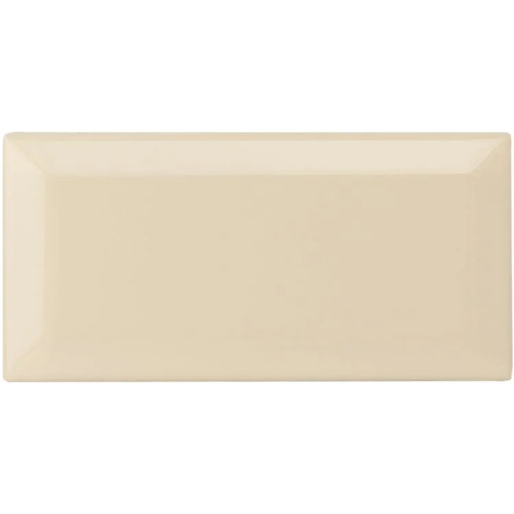 Original Style - County White Metro Bevelled Tile, 15 x 7.5cm (IM-0019151)