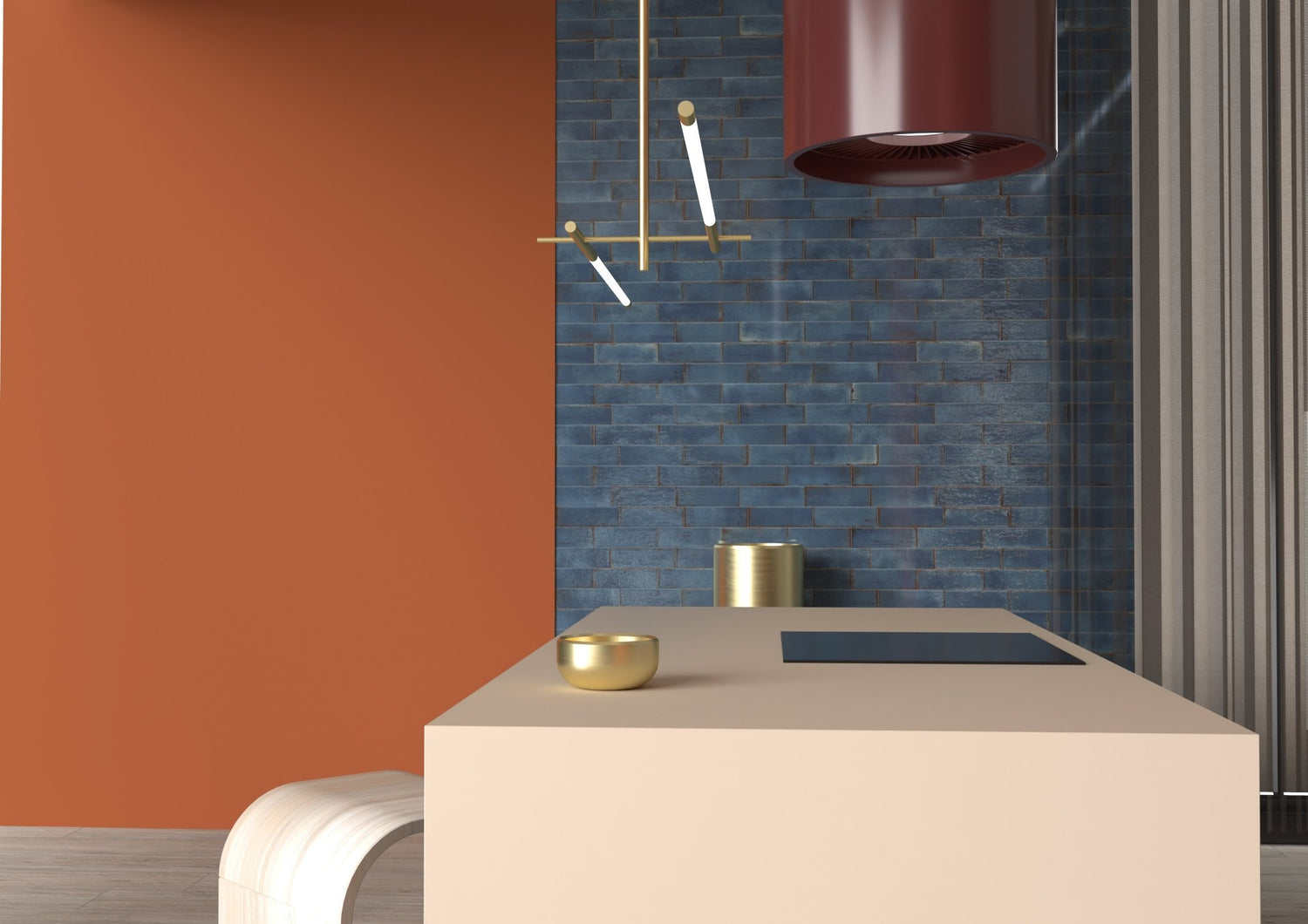 Grunge Blu, 7 x 21.6cm - Tiles & Stone To You