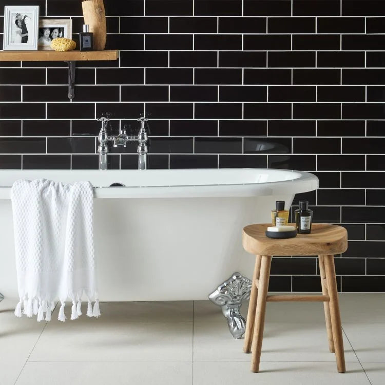 Original Style - Jet Black Large Brick, 22.8 x 7.5cm (IM-0033226)