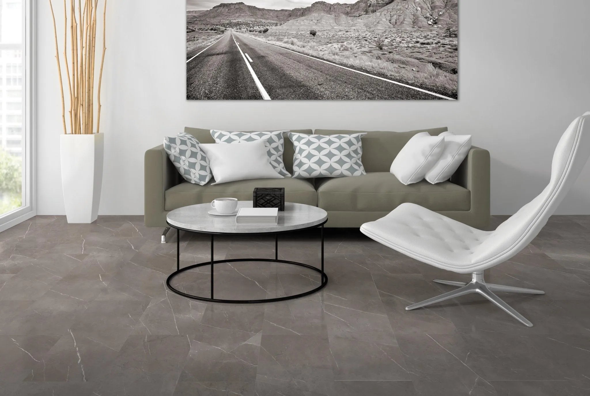 Minoli - Energy Stone Pietragrey Fog, 30 x 60cm (VC03748) - Tiles & Stone To You