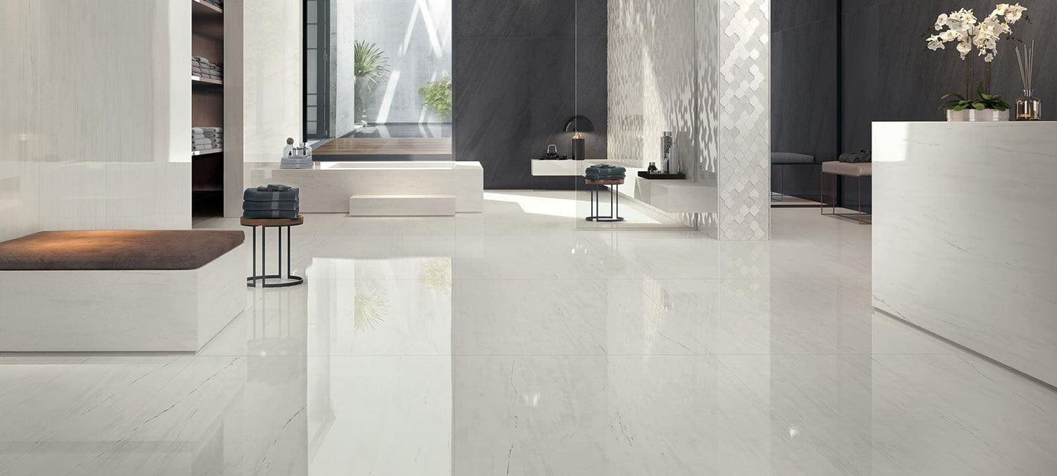 Minoli - Marvel Bianco Dolomite Lappato, 60 x 60cm (VC03210) - Tiles & Stone To You