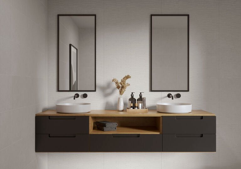 Minoli - Porter Ivory Rectified Ceramic Matt, 30 x 75cm (PTR1002) - Tiles & Stone To You