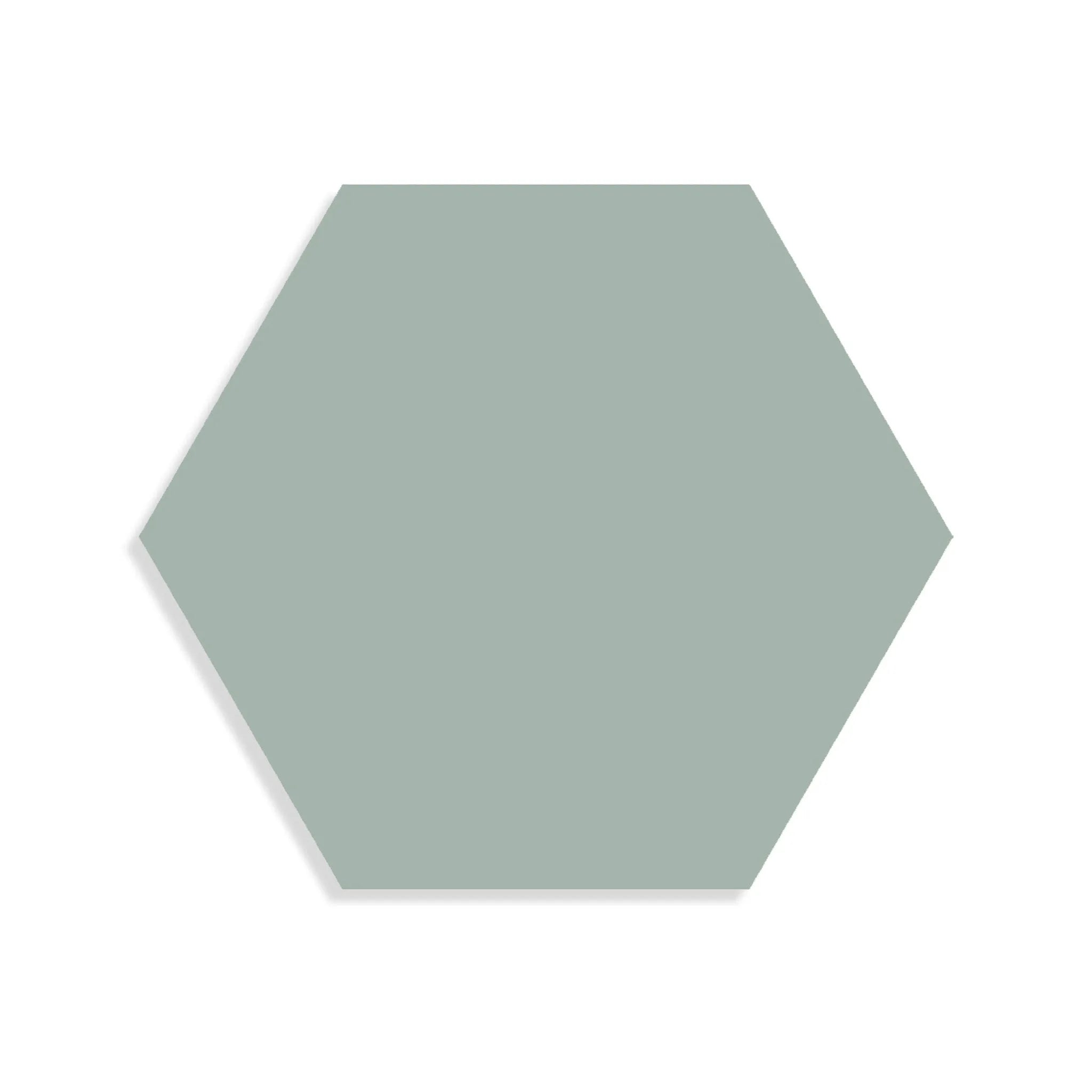 Minoli - Timeless Hexagon Jade Matt, 15 x 17cm (VC03736) - Tiles & Stone To You