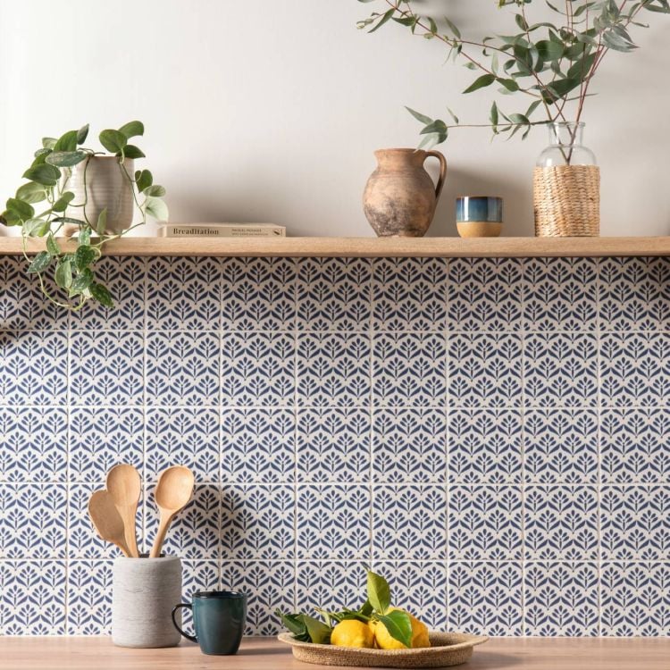 Original Style - Jacquard Indigo, 5.1 x 5.1cm (IM - 0031394) - Tiles & Stone To You