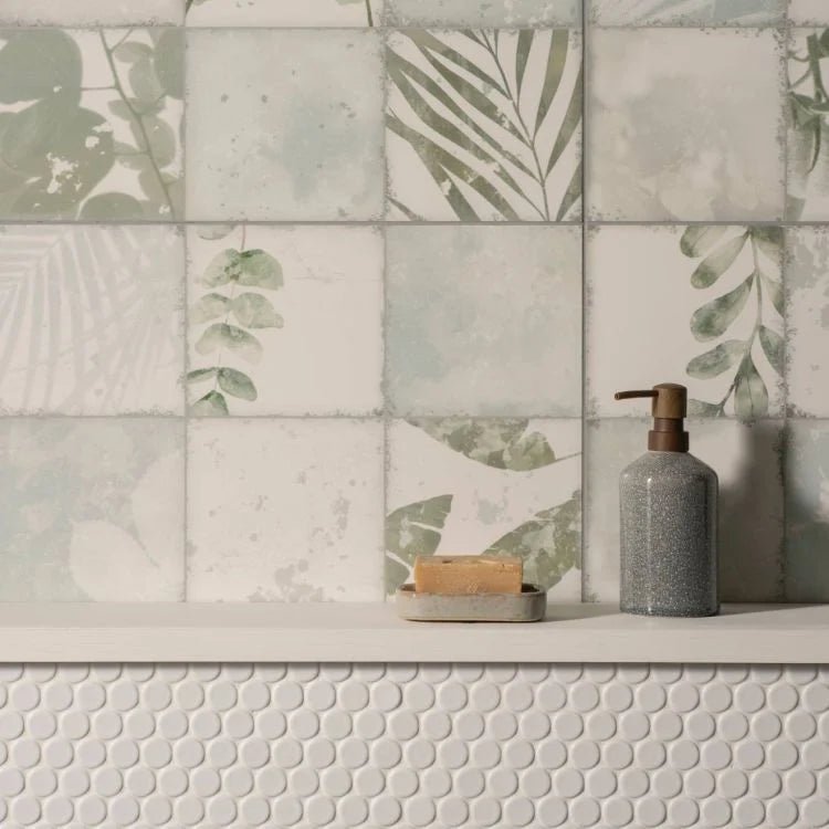 Original Style - Patchwork Ceramic Iris, 320 x 990mm (IM-0029191) - Tiles & Stone To You