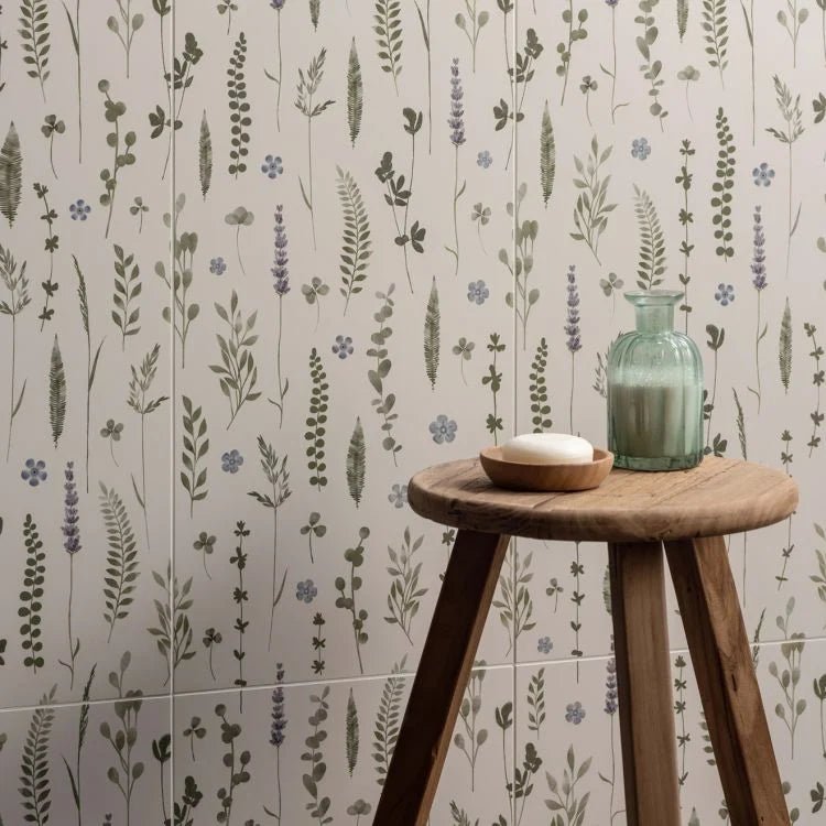 Original Style - Wildflower Violet Ceramic, 600 x 300mm (IM-0026234) - Tiles & Stone To You