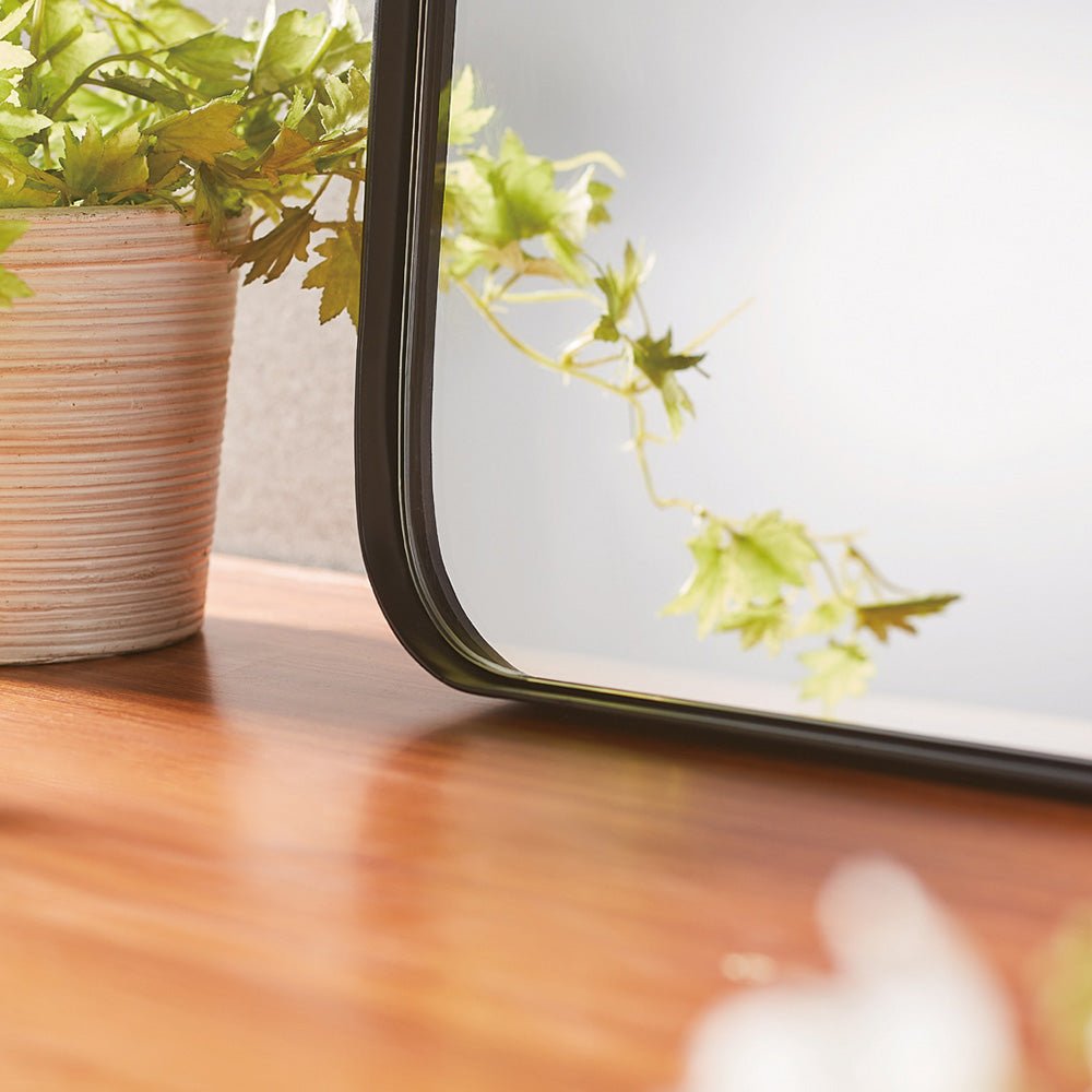 Origins Living - City Mirror Black, 50x75cm (B375608) - Tiles & Stone To You