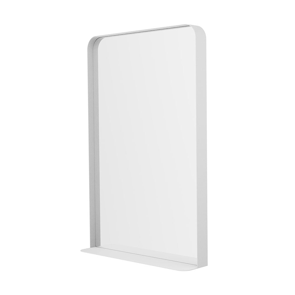 Origins Living - City Mirror with Shelf 50 White, 50x75cm (CTY - 002057 - WH) - Tiles & Stone To You