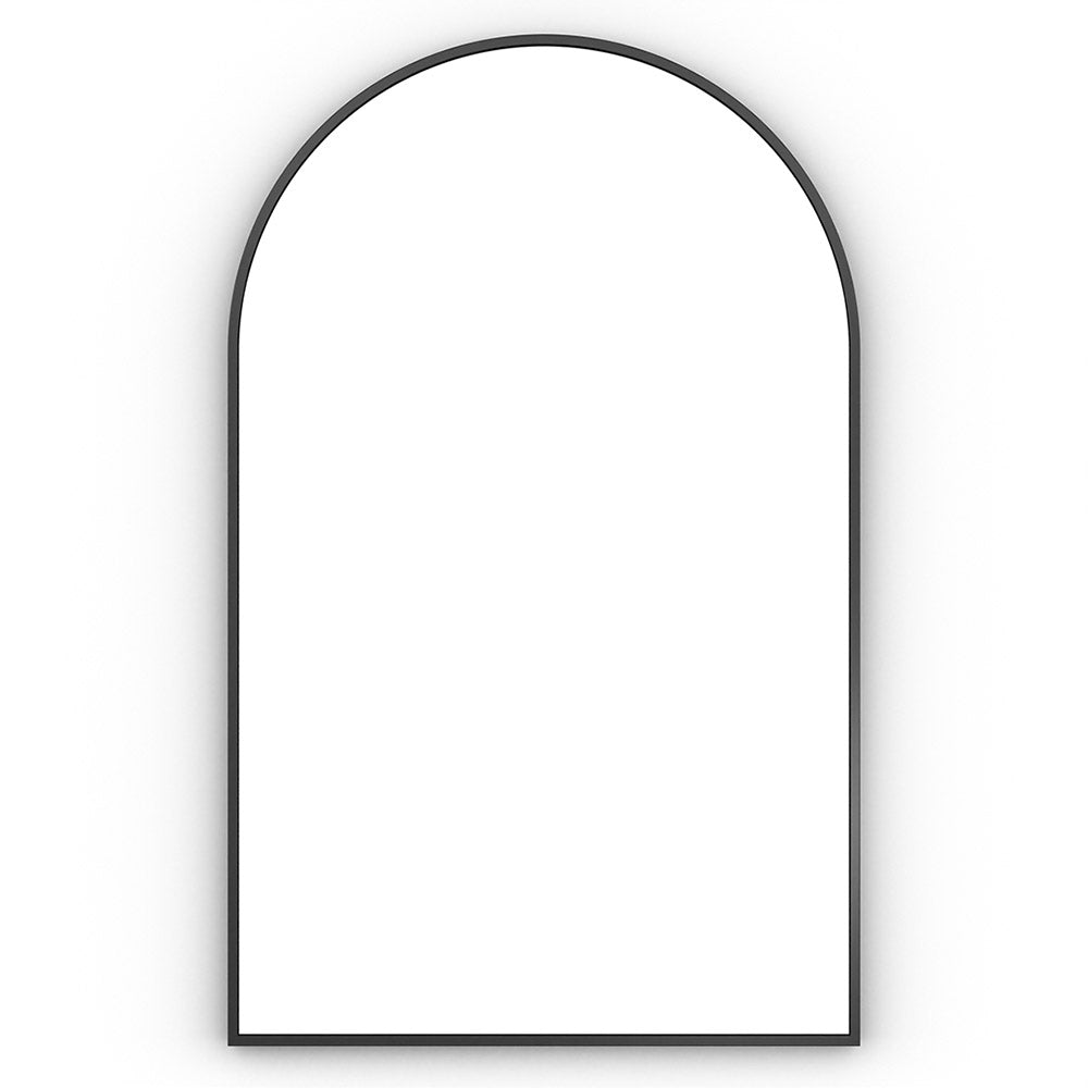 Origins Living - Docklands Arch Mirror Black, 50x80cm (DKL - 00R058 - BK) - Tiles & Stone To You