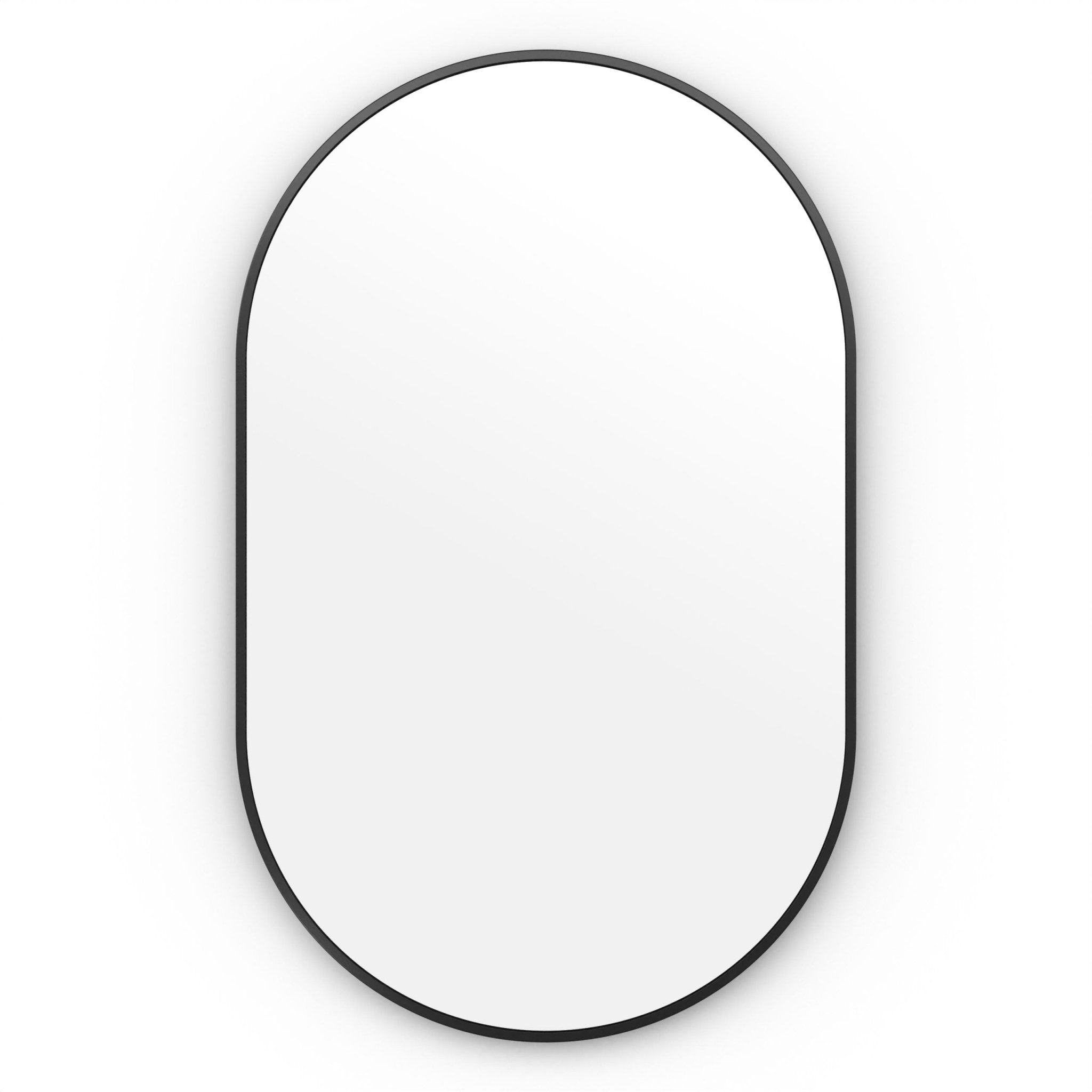 Origins Living - Docklands Capsule Mirror Black, 50x80cm (DKL - 00C058 - BK) - Tiles & Stone To You