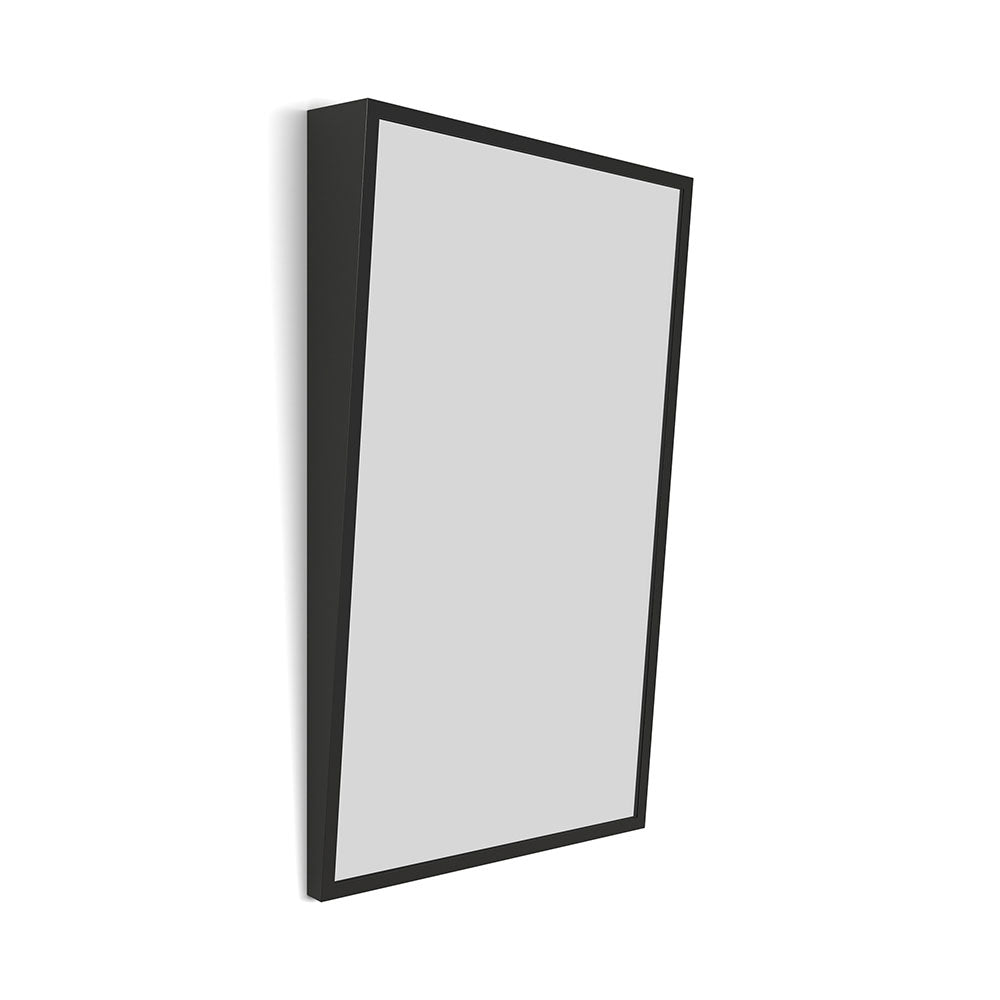 Origins Living - Docklands Inclusive Angled Mirror Black, 50x80cm (DKL - 00A058 - BK) - Tiles & Stone To You