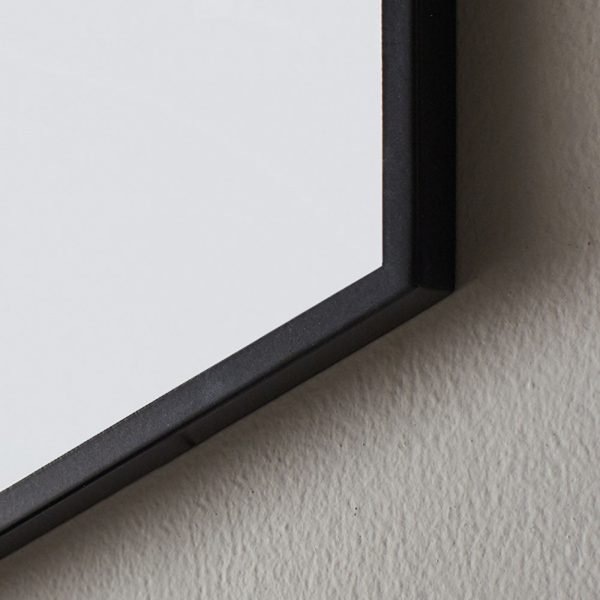 Origins Living - Docklands Octagon Mirror Black, 60cm (DKL - 00T060 - BK) - Tiles & Stone To You
