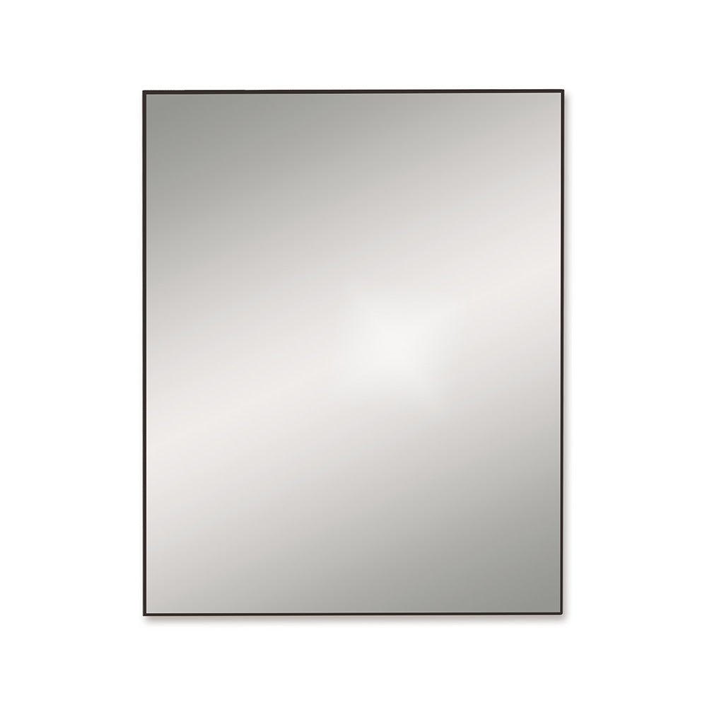 Origins Living - Docklands Rectangular Mirror 80x100cm, Black (B375592) - Tiles & Stone To You