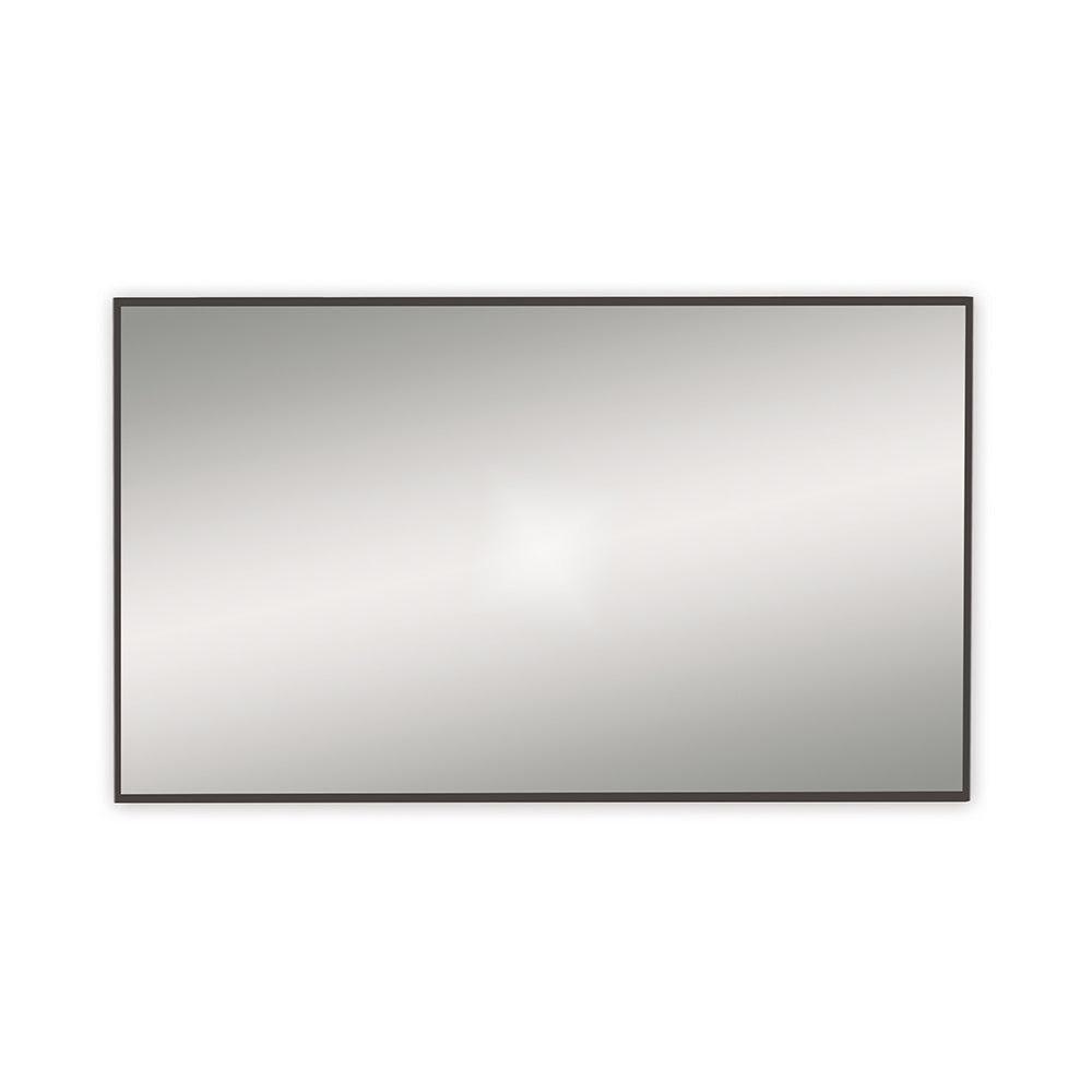 Origins Living - Docklands Rectangular Mirror Black, 120x70cm (B375578) - Tiles & Stone To You