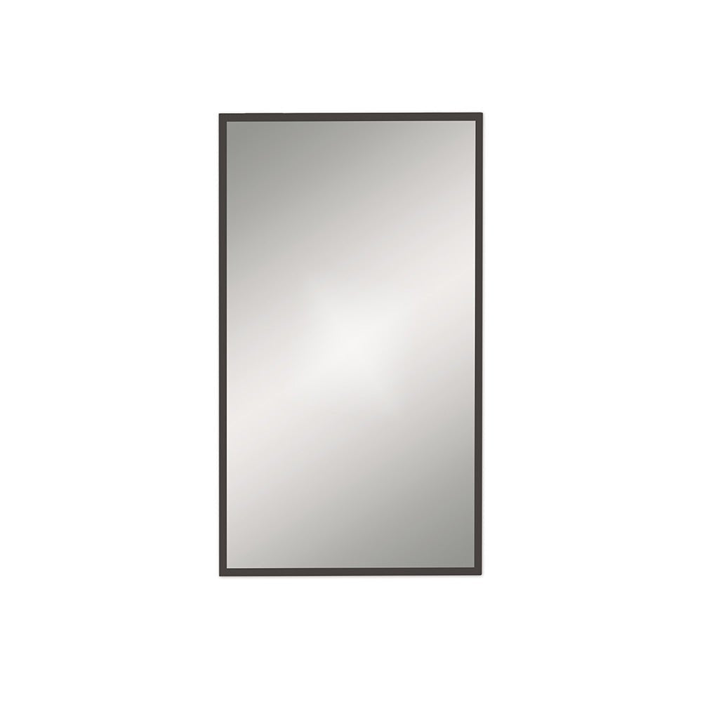 Origins Living - Docklands Rectangular Mirror Black, 40x70cm (B375561) - Tiles & Stone To You