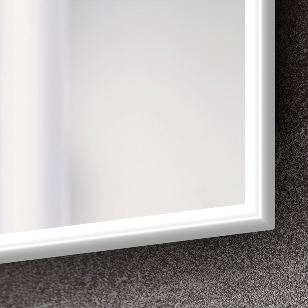 Origins Living - Docklands Rectangular Mirror White, 40x70cm (B375721) - Tiles & Stone To You