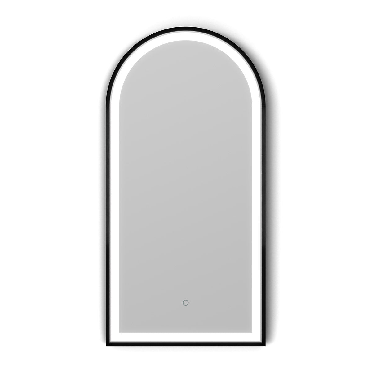 Origins Living - Lomax Light Arch Mirror Black, 40cm (LML - 01R048 - BK) - Tiles & Stone To You