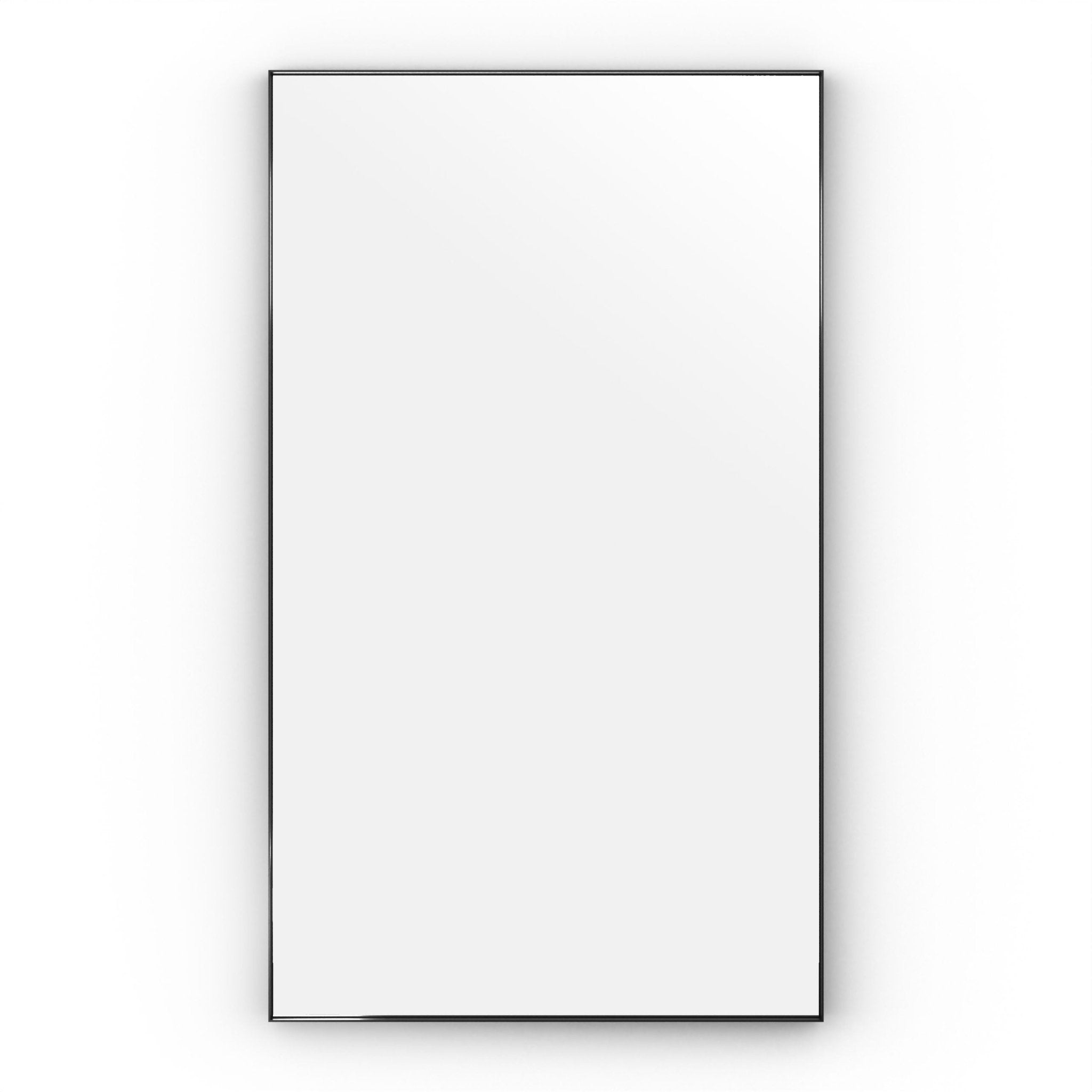 Origins Living - Newington Rectangular Mirror Black, 120 x 70cm (NWG - 001127 - BK) - Tiles & Stone To You