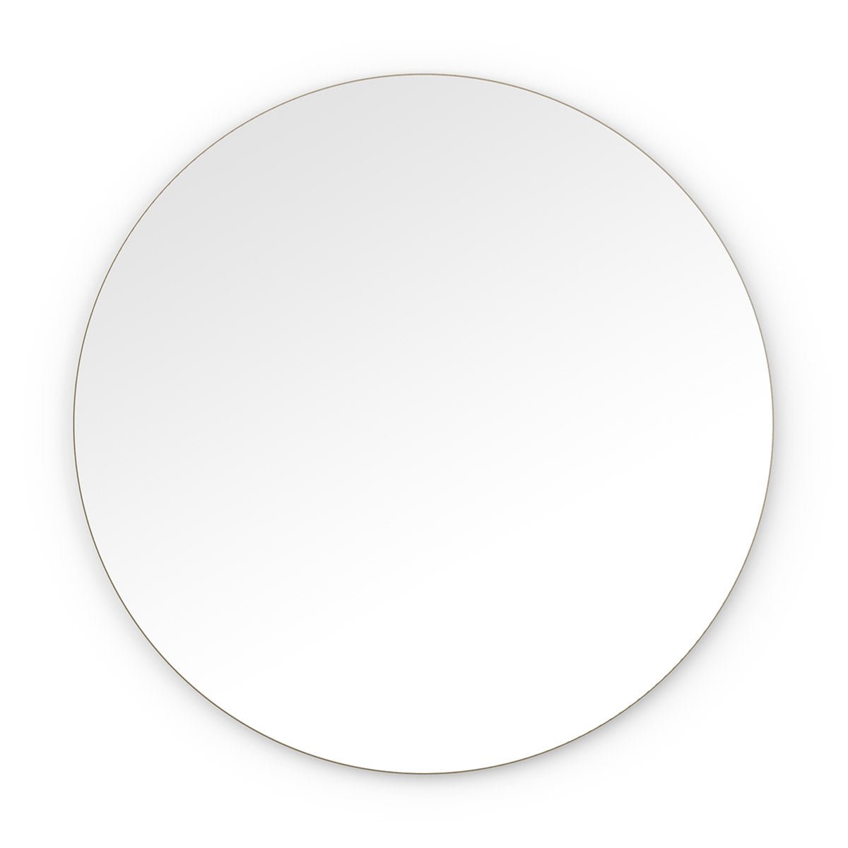 Origins Living - Oslo Round Mirror 100 in Brushed Bronze (OSL - 00D100 - BZ) - Tiles & Stone To You