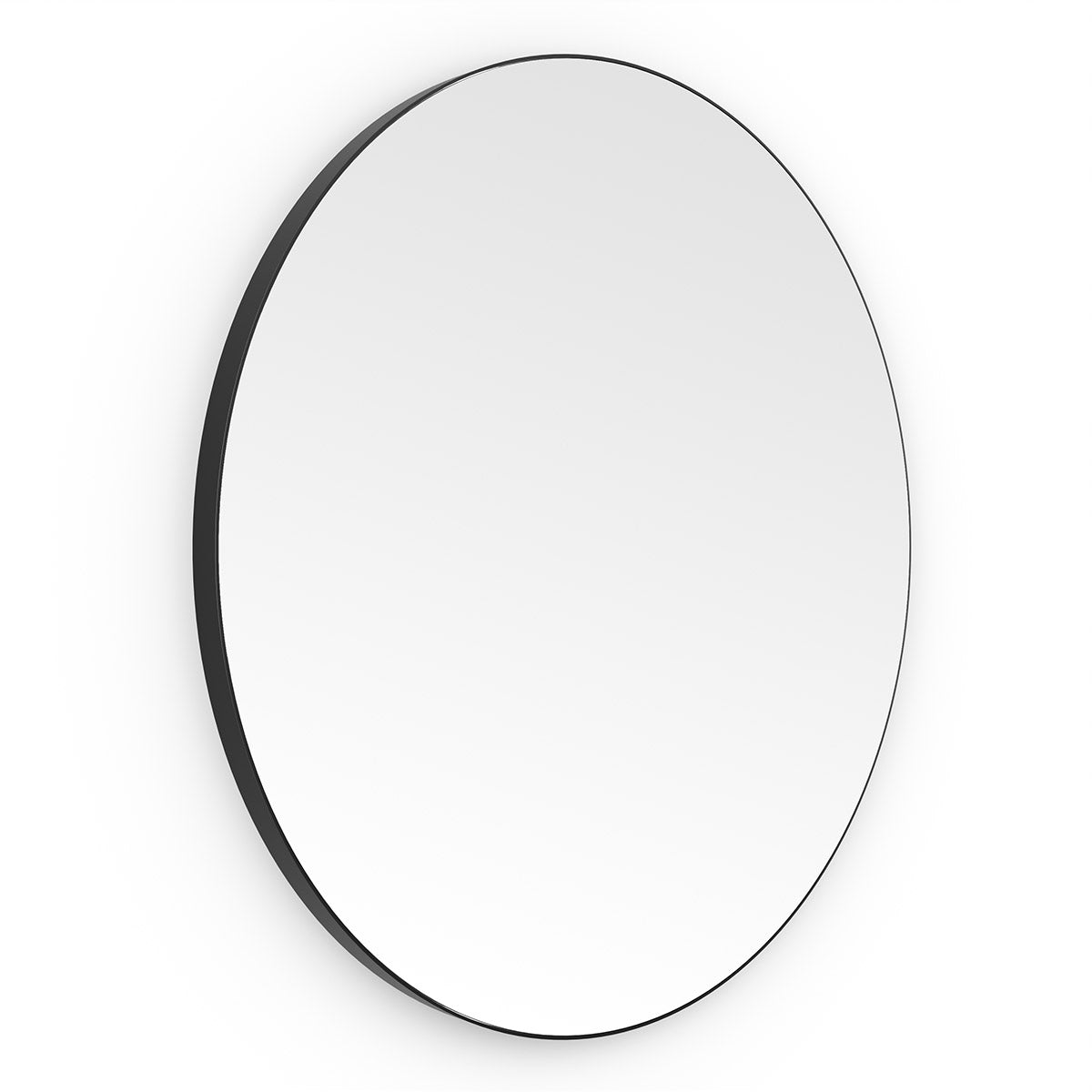 Origins Living - Oslo Round Mirror Black, 60cm (OSL - 00D060 - BK) - Tiles & Stone To You