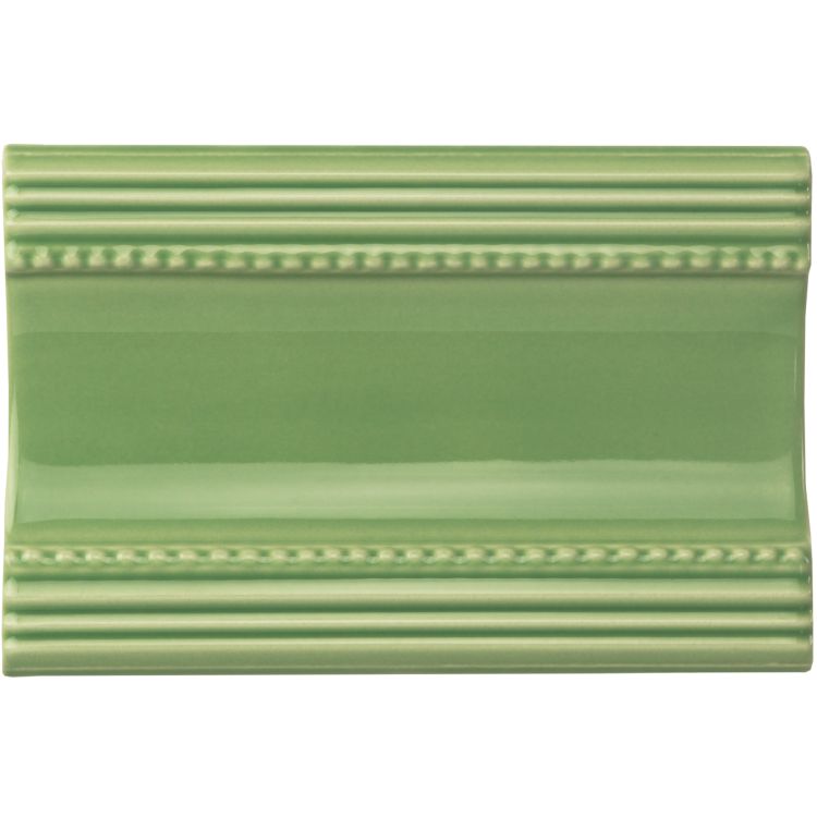 Original Style - Palm Green Plain Cornice, 15.2 x 7.5cm (IM-0020382)
