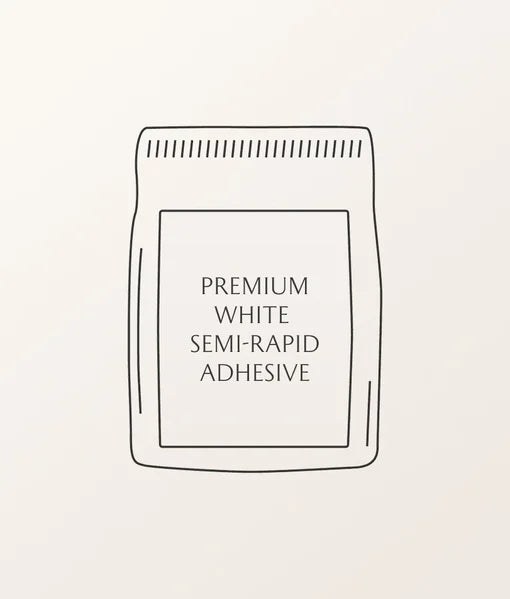 Premium White Semi-Rapid Adhesive, 20kg (6032)