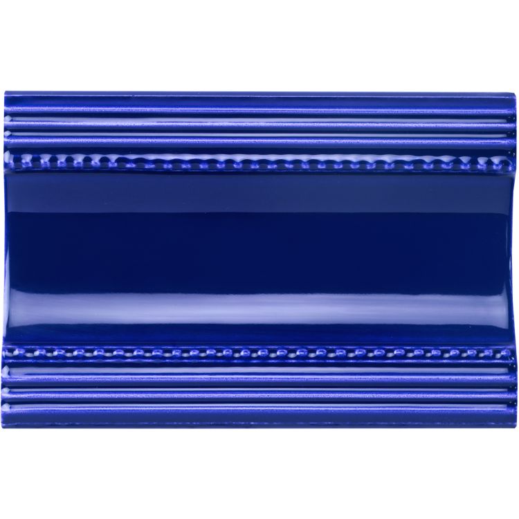 Original Style - Royal Blue Plain Cornice, 15.2 x 7.5cm (IM-0001094)