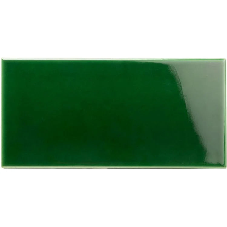 Original Style - Victorian Green Half Tile, 15.2 x 7.5cm (IM-0015535)