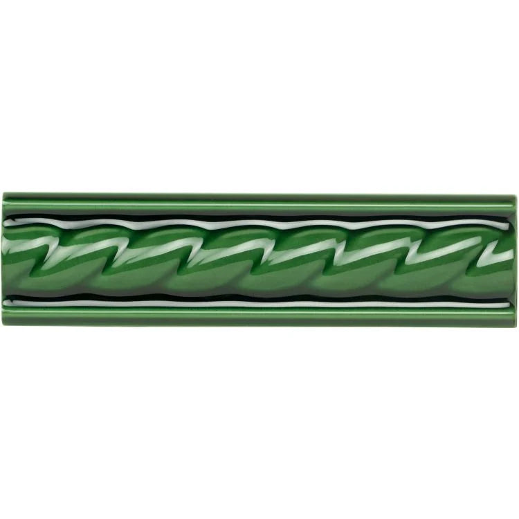 Original Style - Victorian Green Rope Moulding, 15.2 x 4cm (IM-0015329)