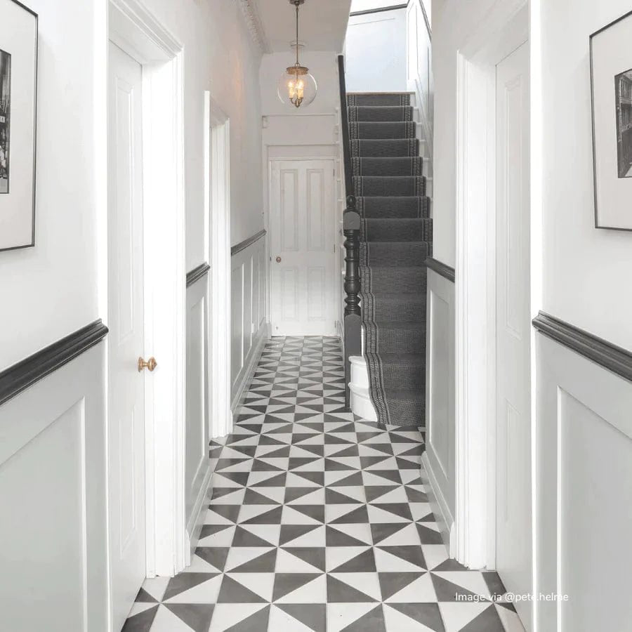 Bert & May - Black Alalpardo Porcelain Matt, 20 x 20cm - Tiles & Stone To You