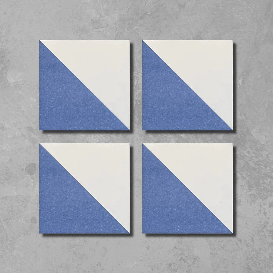 Bert & May - Blue Alalpardo Porcelain Matt, 20 x 20cm - Tiles & Stone To You