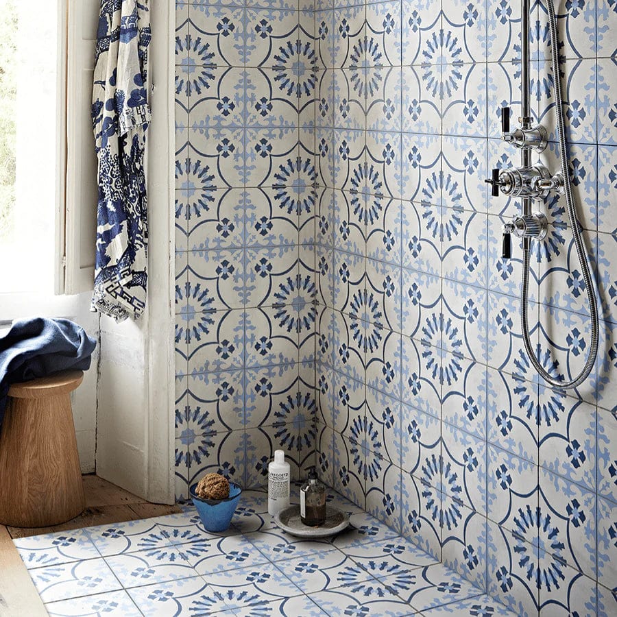 Bert & May - Blue Bolonia Porcelain Matt, 20 x 20cm - Tiles & Stone To You