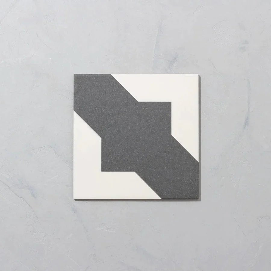 Bert & May - Crosses Old Iron Porcelain Matt, 20 x 20cm - Tiles & Stone To You