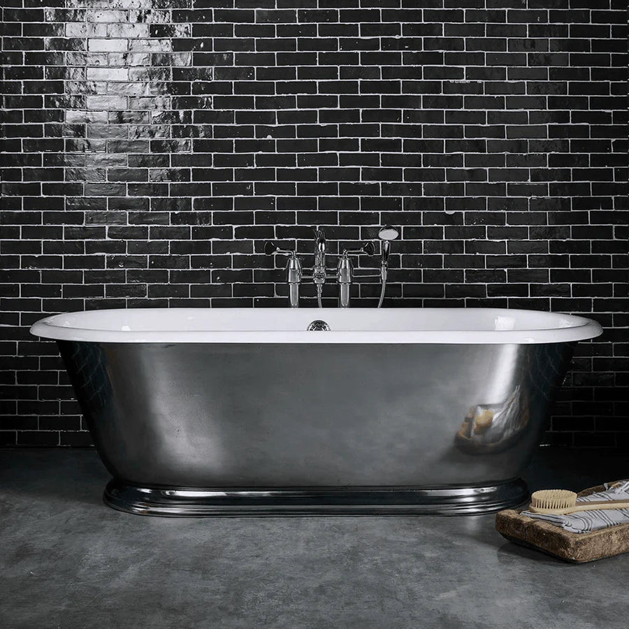 Bert & May - Ebony Thick Bejmat Glossy, 15 x 5cm - Tiles & Stone To You