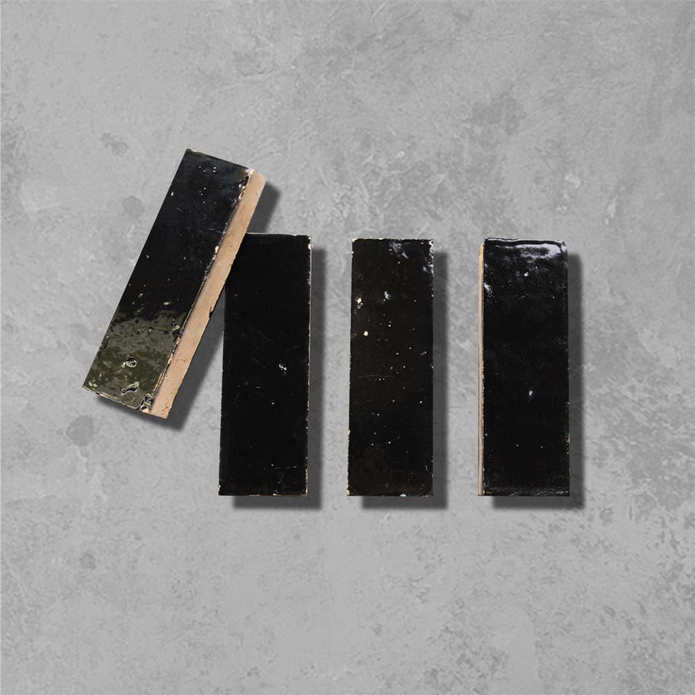 Bert & May - Fez Ebony Bejmat, 15 x 5cm - Tiles & Stone To You