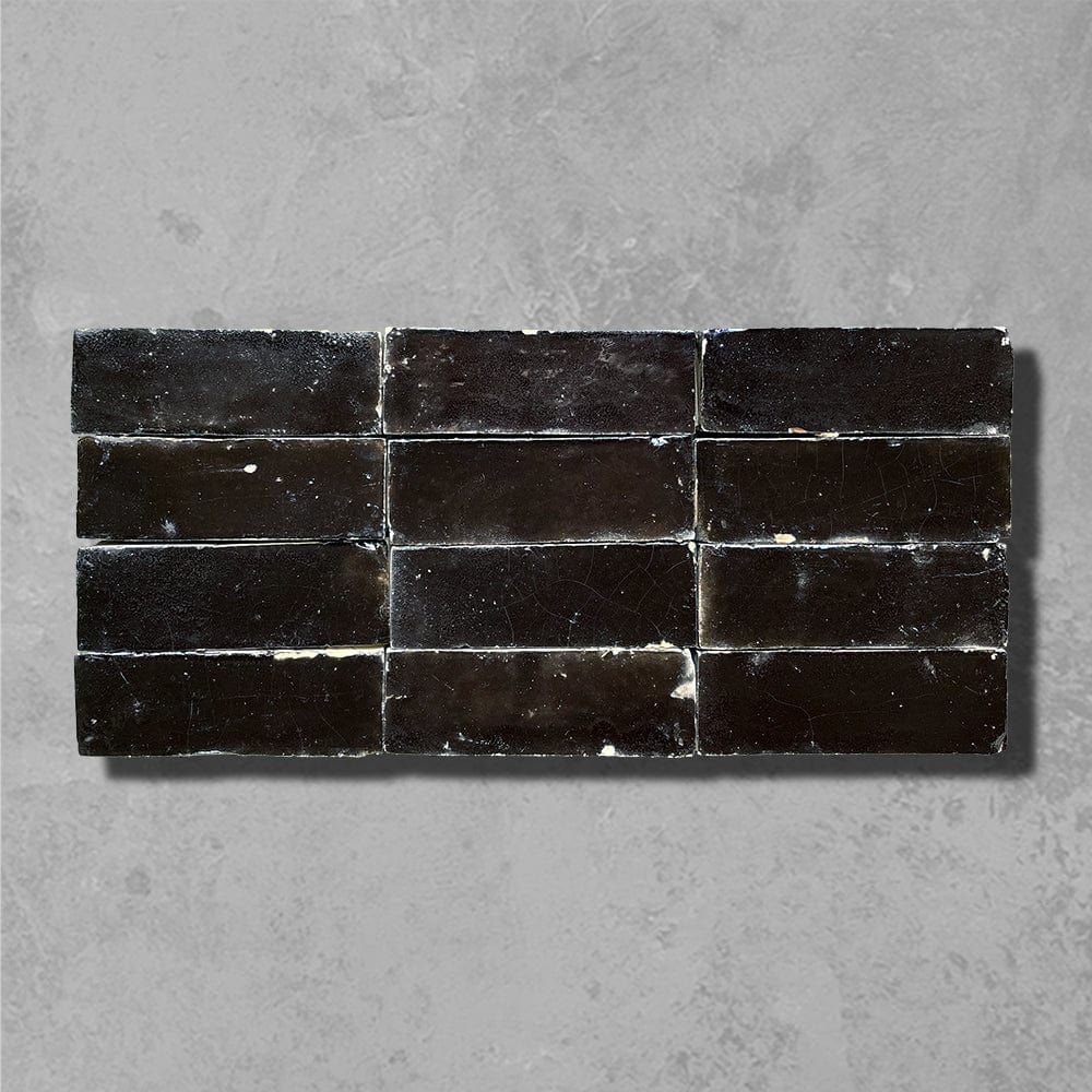 Bert & May - Fez Ebony Bejmat, 15 x 5cm - Tiles & Stone To You