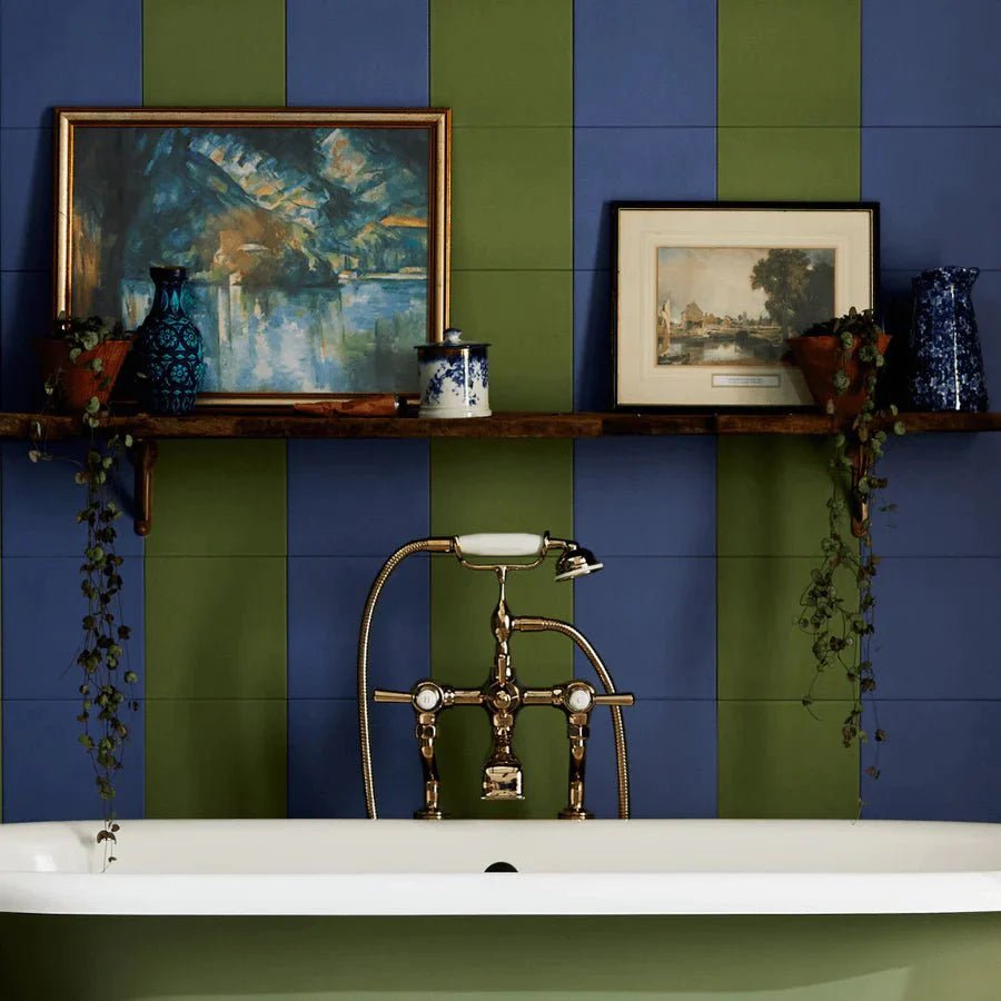 Bert & May - Forest Green Porcelain Matt, 20 x 20cm - Tiles & Stone To You