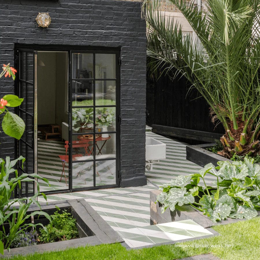 Bert & May - Green Alalpardo Porcelain Matt, 20 x 20cm - Tiles & Stone To You