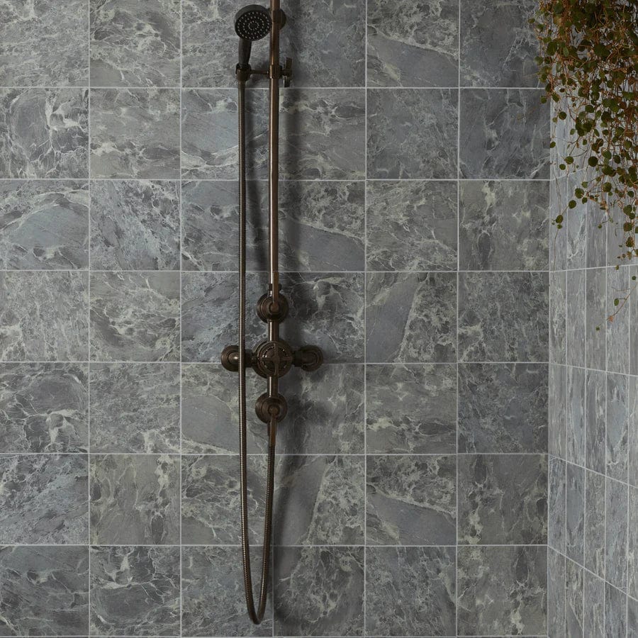 Bert & May - Green Marble Porcelain Matt, 20 x 20cm - Tiles & Stone To You