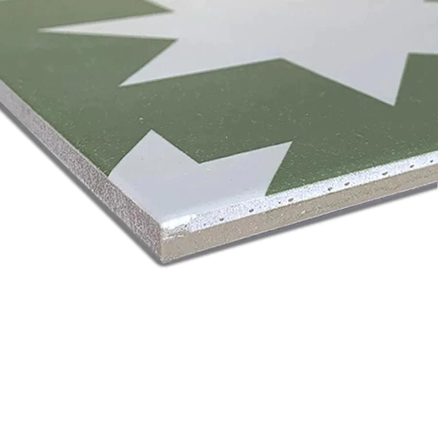 Bert & May - Green Pradena Porcelain Matt, 20 x 20cm - Tiles & Stone To You